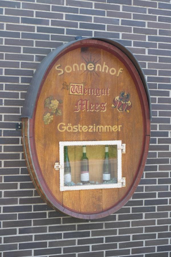 Weingut & Gaestehaus Mees Apartment Briedel Luaran gambar