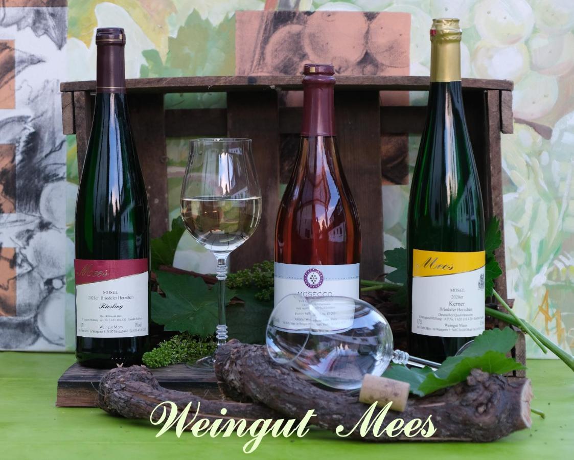 Weingut & Gaestehaus Mees Apartment Briedel Luaran gambar